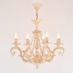 Versaille 8 Lights Whitey Chandelier