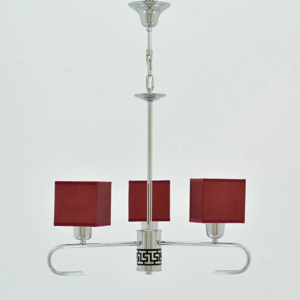 2001003014012 Astra 3 lights Chrome chandelier - Image 1