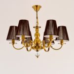 Luna 6 Lights Antique Chandelier