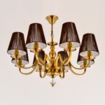 Luna 8 Lights Antique Chandelier
