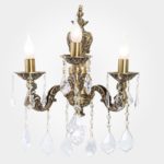 Pearl Antique 3 Lights Wall Lamp