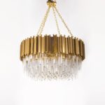 Raisa 12 Lights Gold Chandelier