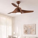 Seli Brown Ceiling Fan - 48 Inch