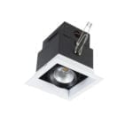 سبوت أحادى مربع غاطس 10W أبيض × أسود