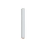 Pipe L 1 Light White Pendant