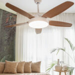 Toshi White Ceiling Fan - 52 Inch