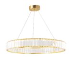 Rava 1 Light Gold Chandelier - Image 2