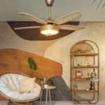 Freddy Gold Ceiling Fan - 53 Inch