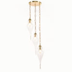 Dima 3 Lights Gold Pendant