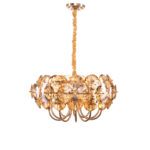 Godiana S 10 Lights Gold Chandelier - Image 2