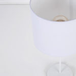 Tafolo 1 Light White Table Lamp - Image 3
