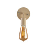 Tirbo 1 Light Beige Wall Lamp