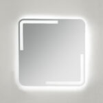 مراية كولوم إضاءة أبيض 80*80 سم - Image 3