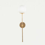 Edge 1 Light Gold Wall Lamp - Image 2