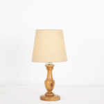 Nestor 1 Light Wooden Table Lamp