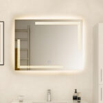 Tora Warm Light Touch Mirror 80*80 cm