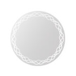 مراية دافرا إضاءة أصفر 60 سم - Image 2