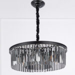 Cristo 8 Lights Black Chandelier - Image 2