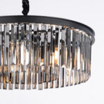 Cristo 8 Lights Black Chandelier - Image 3