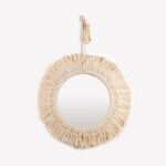 Macrame Boho Mirror 40 cm