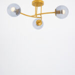 Bolly 3 Lights Gold Chandelier