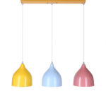 Naoma 3 Lights Mixed Colors Pendant