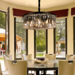 Cristo 8 Lights Black Chandelier