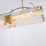 Raquel LED Gold Chandelier - Image 3