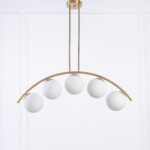 Yasmina 5 Lights Gold Pendant - Image 3