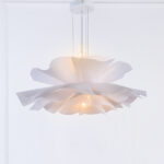 Flowery M 2 Lights White Pendant