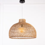 Wadia Boho 1 Light Beige Chandelier