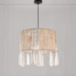 Braids Boho 1 Light Beige Chandelier - Image 3