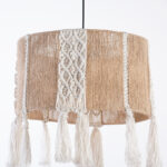 Braids Boho 1 Light Beige Chandelier - Image 4