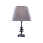 Merella 1 Bulb Grey Table Lamp