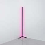 Ramona 1 RGB Light Black Floor Lamp - Image 2