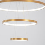 Blossom 3 Lights Gold Chandelier - Image 4