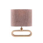 Dilara 1 Light Beige Table Lamp