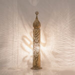 طقم أباجورات رمضان راديان 3 قطع ذهبي - Image 4