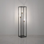 Wilos 3 Lights Black × Gold Floor Lamp - Image 2