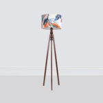 Coba E 1 Light Brown Floor Lamp
