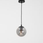 Osian 1 Light Black × Chrome Pendant - Image 2