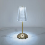 Rayl LED Gold Rechargeable Table Lamp - Image 4