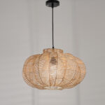 Quorra 1 Light Beige Chandelier