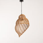 Eylo 1 Light Beige Chandelier - Image 2