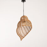 Eylo 1 Light Beige Chandelier - Image 3