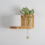 Pove R 1 Light Wooden Wall Lamp - Image 2