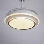 Calla White Hidden Blades Ceiling Fan – 40 Inch - Image 5