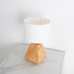 Nari 1 Light Beige × White Table Lamp - Image 3
