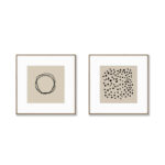 Elma 2 Pieces Brown Wall Tableau Set - Image 2