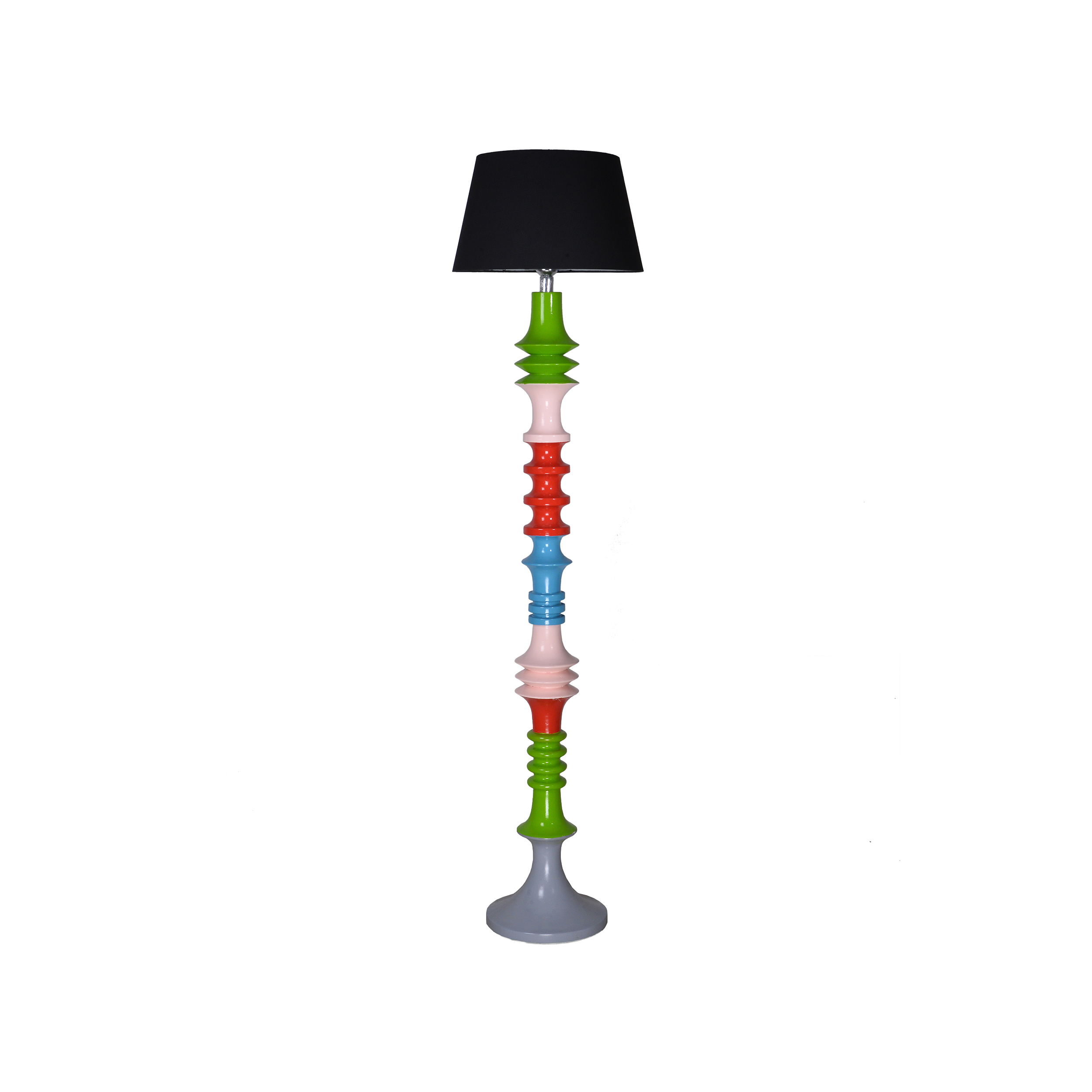 AKS-FL-123N-1L Flixis 1 Light Multicolored Floor Lamp - Image 1